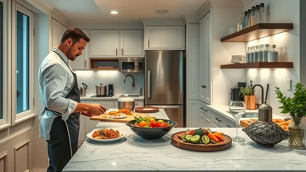 Conciergerie luxe chef personnel à Paris pour une alimentation sportive sur mesure