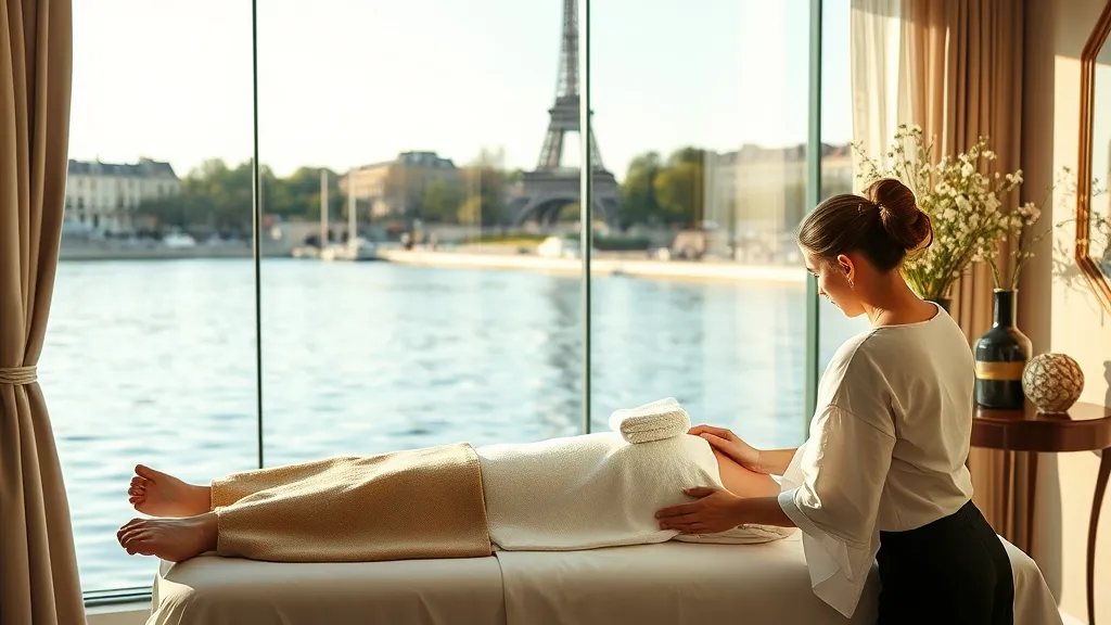 Massage de luxe après kayak à Paris : récupération musculaire avec élégance