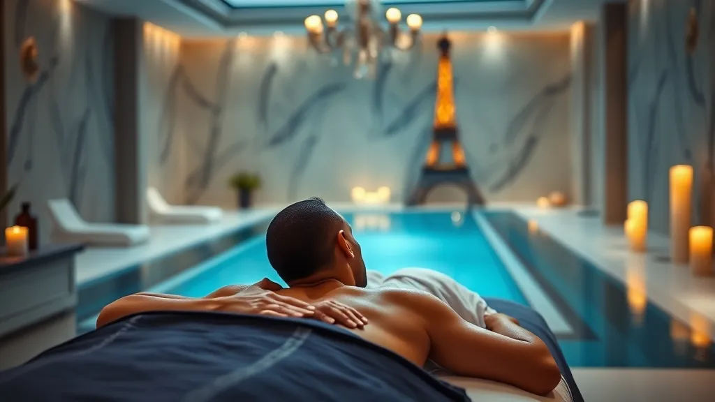 Massage luxe récupération après natation à Paris pour relâcher et récupérer